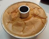 甘さかなり控えめ☆プレーンシフォンケーキ作り方8写真