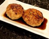 鶏豆腐ふわふわハンバーグ。お弁当にも最高作り方7写真