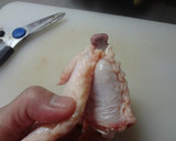 鶏手羽の骨抜きみぞれ煮作り方2写真