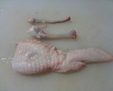 鶏手羽の骨抜きみぞれ煮作り方4写真