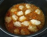 鶏団子の甘酢あんかけ作り方8写真