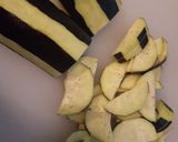 ナスと豚肉の麺つゆ作り方1写真