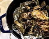 ストウブ蒸し牡蠣【絹醤油&生搾りレモン】作り方2写真