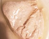 キャベツと鶏胸肉のサラダ作り方1写真