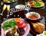生しいたけ&長芋のシンプルステーキ♡作り方5写真