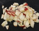 焼きリンゴとさつまいもプリンタルト作り方8写真