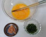 明太子入りだし巻き卵作り方1写真