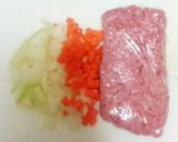 春巻の皮でなんちゃってラザニア作り方1写真