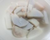 海老芋（えびいも）鍋　うどん入り作り方8写真