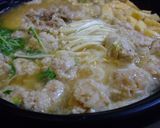 お鍋に(´▽｀♥)簡単鶏れんこん団子作り方4写真