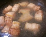 豚バラブロック角煮。作り方4写真