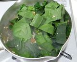 栄養満点♪甘くないほうれん草の炒り豆腐作り方4写真