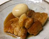 豚バラブロック角煮。作り方8写真