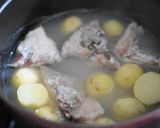鯛のあらと新じゃがの塩麹煮作り方6写真