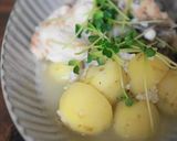 鯛のあらと新じゃがの塩麹煮作り方7写真