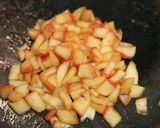 焼きリンゴとさつまいもプリンタルト作り方14写真