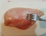 簡単！サラダチキン・ハーブレモン作り方1写真