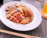 美味すぎる薄焼き玉子乗せ焼きそば☜作り方9写真