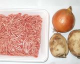 蓮根ハンバーグ♪簡単作り方1写真