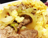 夜食に☆ プチ生姜焼き丼 (一人暮らし)作り方2写真