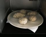 レンジ発酵 全粒粉ゴマクルミパン作り方8写真