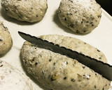 レンジ発酵 全粒粉ゴマクルミパン作り方10写真