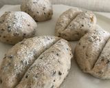 レンジ発酵 全粒粉ゴマクルミパン作り方11写真