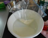 ホワイトチョコのシフォンケーキ作り方2写真