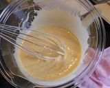 ホワイトチョコのシフォンケーキ作り方8写真