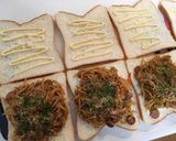 食パンで焼きそばパン作り方2写真