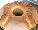 ホワイトチョコのシフォンケーキ作り方25写真