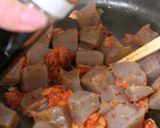 こんにゃくdeおかかキムチ炒め作り方6写真