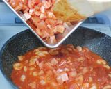 えびとトマトのパスタ作り方4写真
