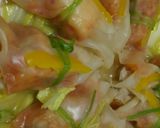 電子レンジで三分おもてなしの茹で豚キムチ作り方10写真