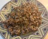 【簡単晩飯】ナスとピーマンの旨辛挽肉炒め作り方2写真