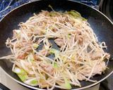 簡単!もやしたっぷり焼きラーメン風そうめん作り方5写真