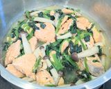 米粉で★鮭のクリーム煮【アレルギー対応】作り方1写真