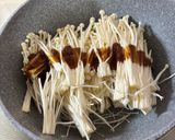 エノキダケと豆腐と卵を煮ただけ作り方1写真
