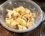 カリフラワーのカレーマヨチーズ焼き作り方2写真