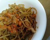 幼児も食べられる焼きそば♡﻿作り方9写真