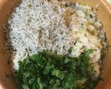 高菜としらすの蒸し御飯風作り方2写真