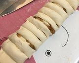りんごとチーズの【うずまきロールパン】作り方5写真