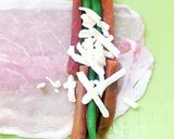 冷凍保存！マヨ味噌豚肉野菜巻き！作り方3写真