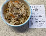 舞茸とごぼうの炊き込みご飯(1合シリーズ作り方8写真