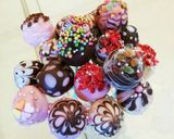 HMで簡単ケーキポップ パーティーに作り方8写真