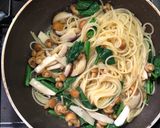 きのこたっぷりパスタ作り方6写真