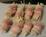 簡単おつまみ☆えのきの大葉ベーコン巻き作り方4写真