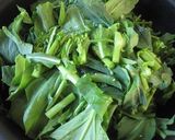 簡単☆菜の花とツナの炒め物作り方1写真