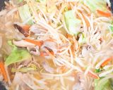 スープも美味しい♪野菜たっぷりチャンポン作り方12写真