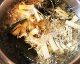 切り干し大根と高野豆腐のスープ作り方4写真